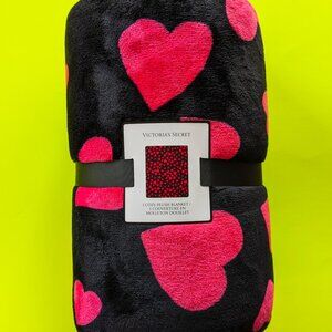 Victoria's Secret VS Hearts Sherpa Blanket - Limited Edition